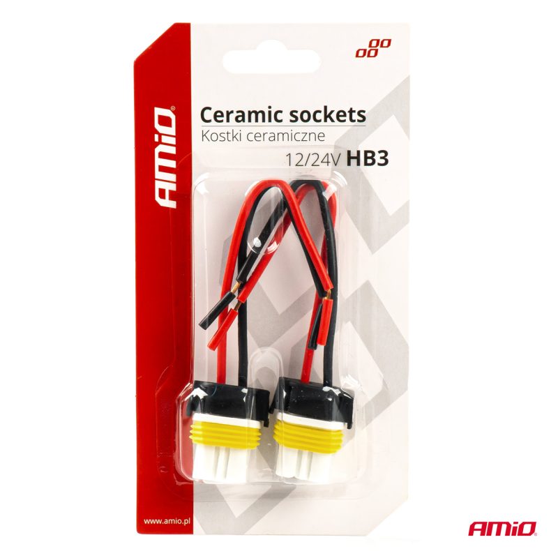 Keramické zásuvky 2 ks HB3 9005 – Obrázok 3