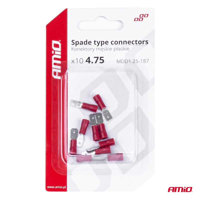 Sada elektrických konektorov 5.6mm 0.5-1.5mm2 10A 10 ks – Obrázok 4
