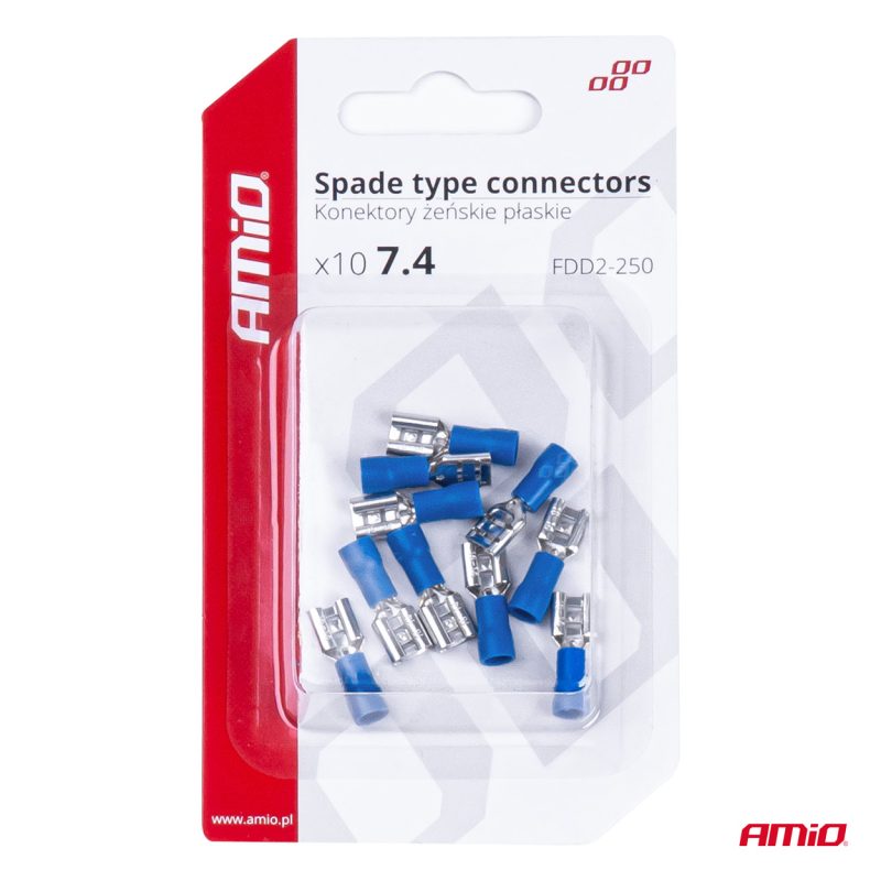 Elektrické konektory –samica (vsuvka) 7.4mm1.5-2.5mm215A 10 ks – Obrázok 4