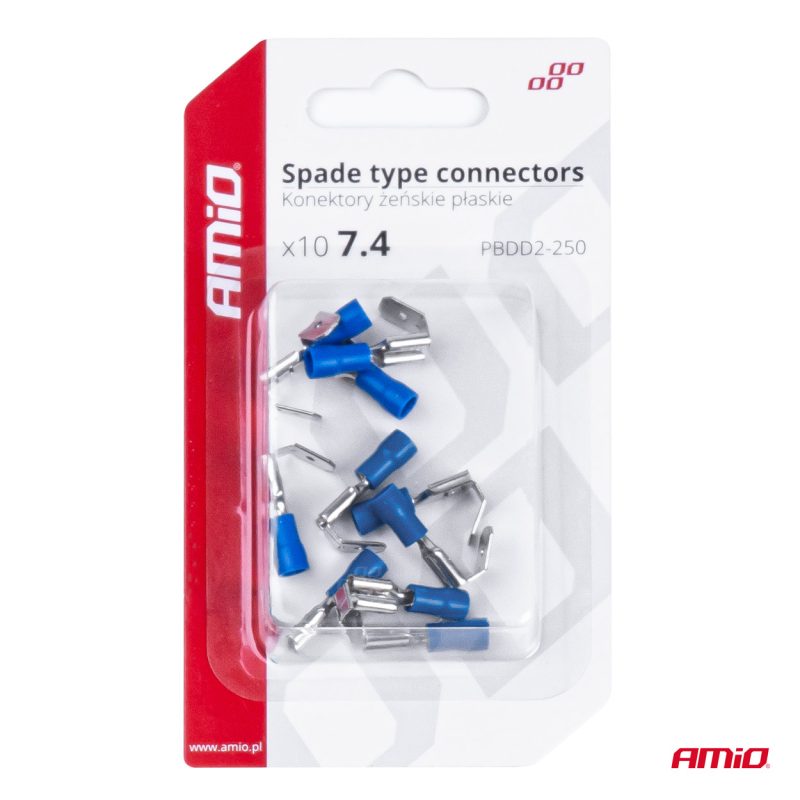 Elektrické konektory 7.4/6.3mm 1.5-2.5mm2 15A 10ks – Obrázok 4