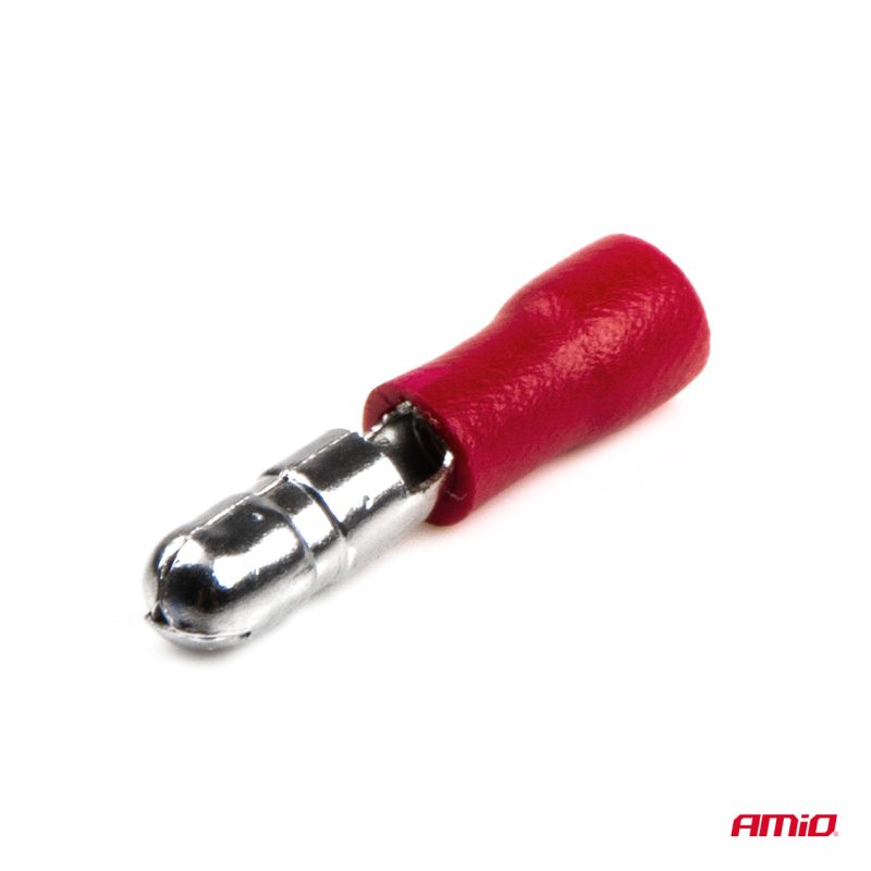 Elektrický konektor – kolík valcový 4mm 0.5-1.5mm2 10A 10 ks – Obrázok 2