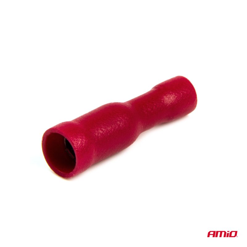 Elektrický konektor izolovaný- samica (násuvka) 4mm 0.5-1.5mm2 10A 10ks – Obrázok 2