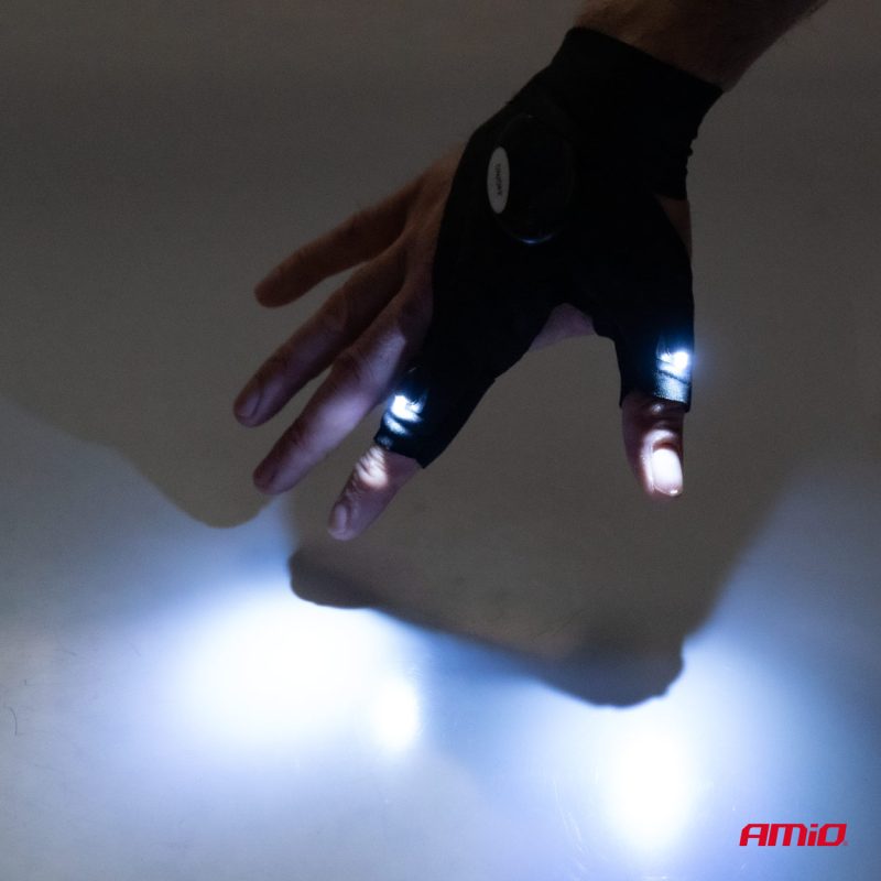 Rukavice s LED baterkou – Obrázok 2