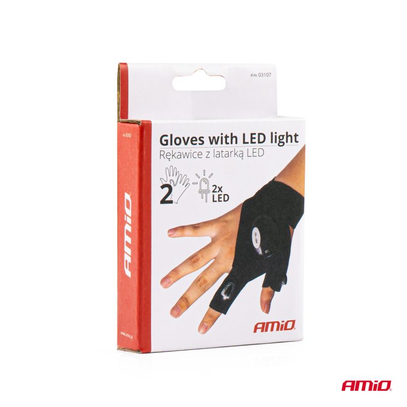 Rukavice s LED baterkou – Obrázok 3