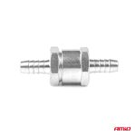 Hliníkový spätný ventil paliva 8mm – Obrázok 2