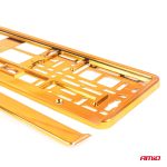 Podložka pod EČV - strieborná metalizovaná oranžová – Obrázok 2