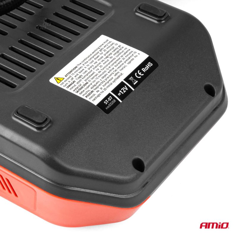 Digitálny kompresor do auta s LED 12V ACOMP-18 – Obrázok 6