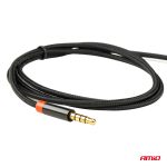 AUX kábel jack-jack 3,5mm 100 cm AMiO-03269 – Obrázok 4