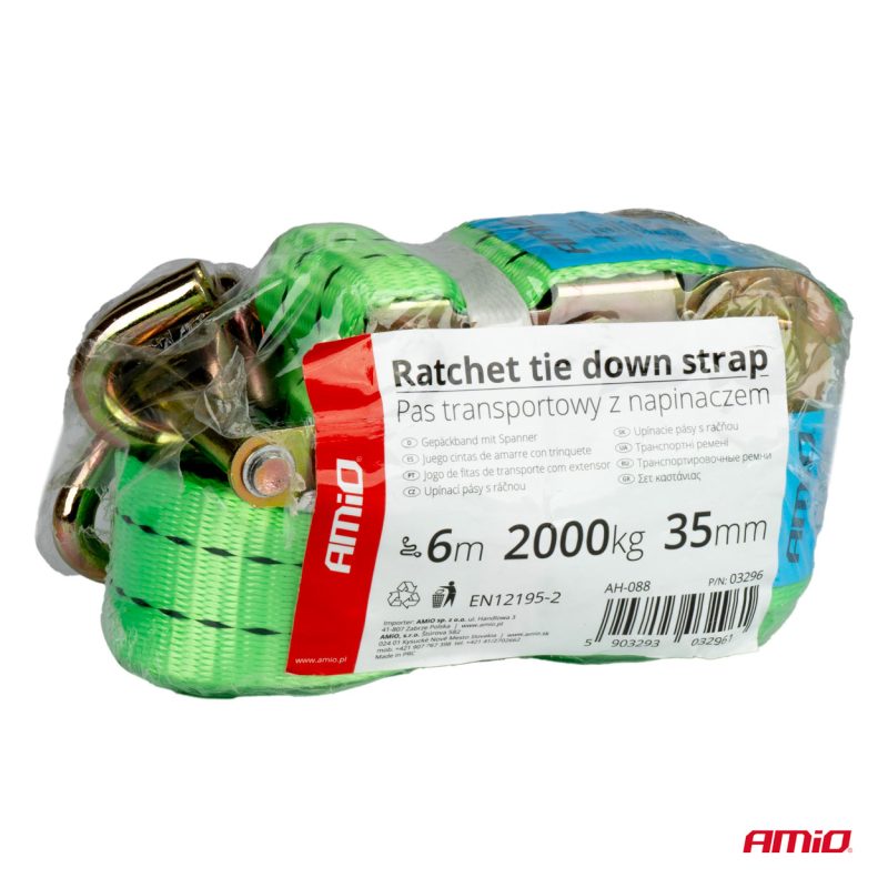 Upínací popruh s račňou 2000kg 38mm 6m – Obrázok 7