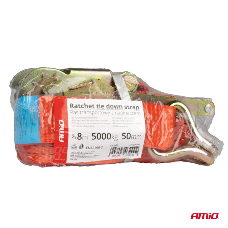 Upínací popruh s račňou 5000kg 50mm 8m – Obrázok 6