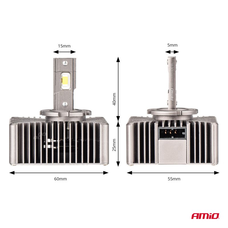 LED žiarovky hlavného svietenia D5S XD Series AMiO – Obrázok 3