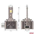 LED žiarovky hlavného svietenia D8S XD Series AMiO – Obrázok 3