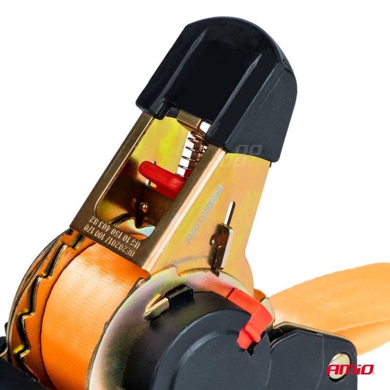 Upínacie pásy s račňou 1000/500kg 38mm 4m J-TYPE AMiO-03321 – Obrázok 2