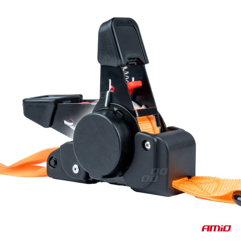 Upínacie pásy s račňou 100/200kg 18mm 2m S-TYPE AMiO-03323 – Obrázok 3