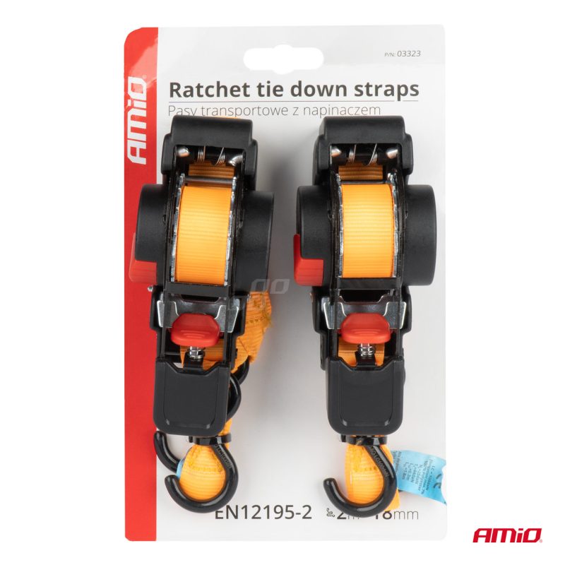 Upínacie pásy s račňou 100/200kg 18mm 2m S-TYPE AMiO-03323 – Obrázok 7