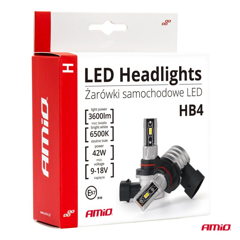 LED žiarovky hlavného svietenia HB4 9006 H-mini Series AMiO-03335 – Obrázok 6