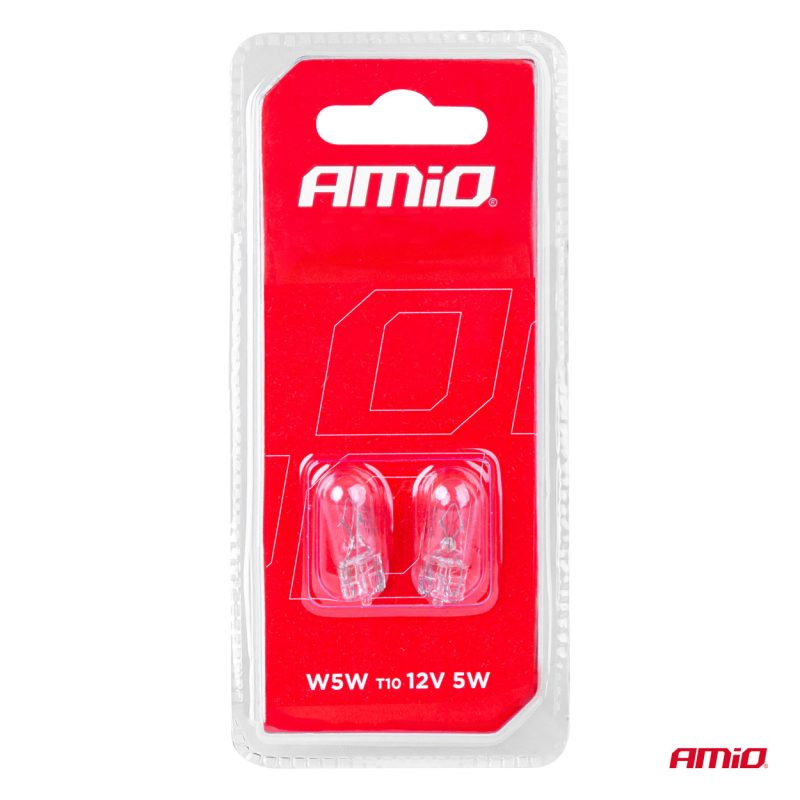 Halogénové žiarovky T10 W5W W2.1x9.5d 12V 2ks blister – Obrázok 3
