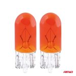 Halogénové žiarovky T10 W5W W2.1x9.5d 12V 2ks blister – Obrázok 2