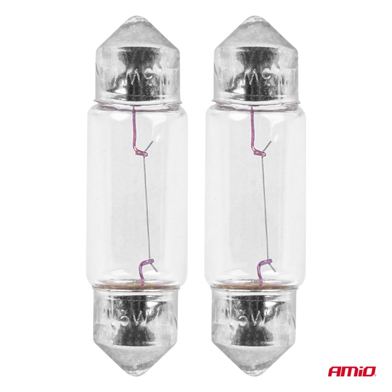 Halogénové žiarovky C5W Festoon SV 8,5-8 36mm 12V 2ks blister - Image 2
