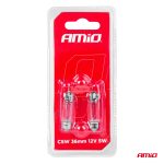 Halogénové žiarovky C5W Festoon SV 8,5-8 36mm 12V 2ks blister - Image 3