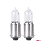 Halogénové žiarovky H6W 12V 6W BAX9S white 2ks blister – Obrázok 2