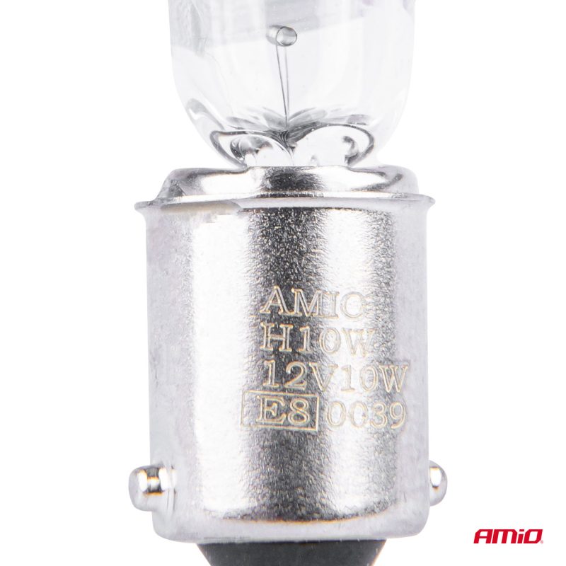 Halogénové žiarovky H10W 12V 10W BAX9S white 2ks blister – Obrázok 3