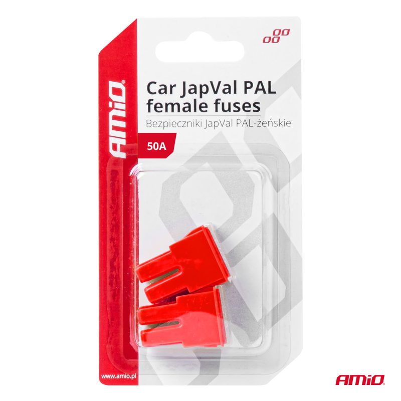 Poistky JAPVAL PAL samica 50A AMIO-03391 – Obrázok 3