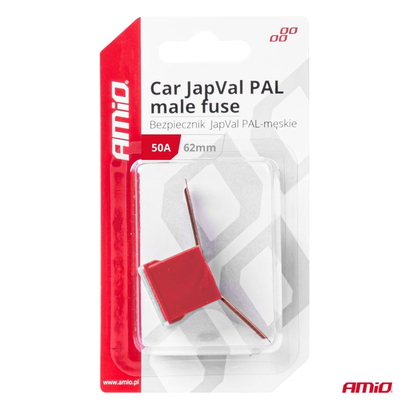 Poistky JAPVAL PAL samec 62mm 50A AMIO-03429 – Obrázok 3