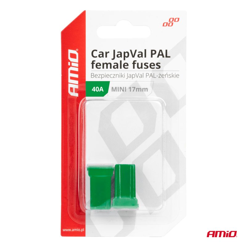 Poistky JAPVAL PAL samica 40A AMIO-03445 – Obrázok 3