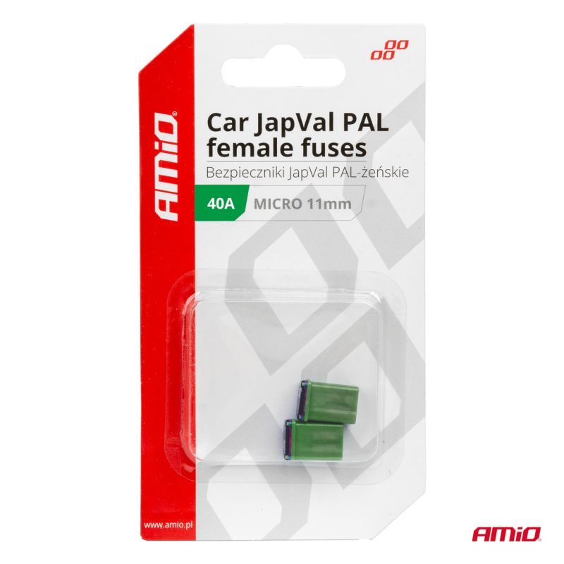 Poistky JAPVAL PAL samica 40A AMIO-03461 – Obrázok 3