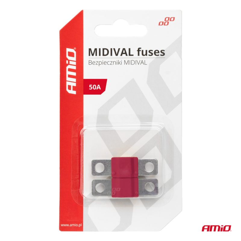 Poistky MIDIVAL 50A AMIO-03475 – Obrázok 3