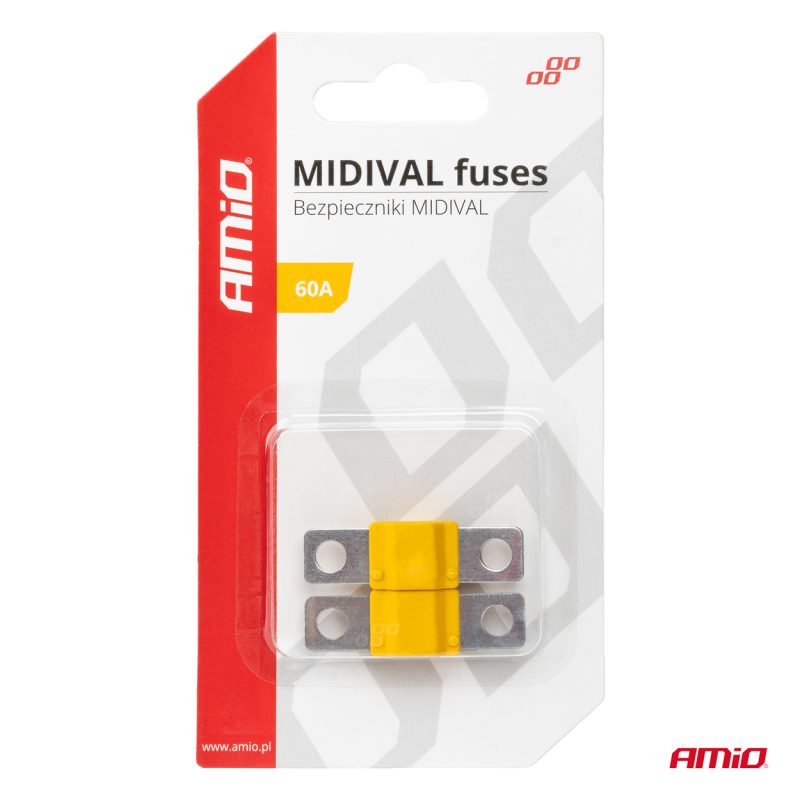 Poistky MIDIVAL 60A AMIO-03476 – Obrázok 3