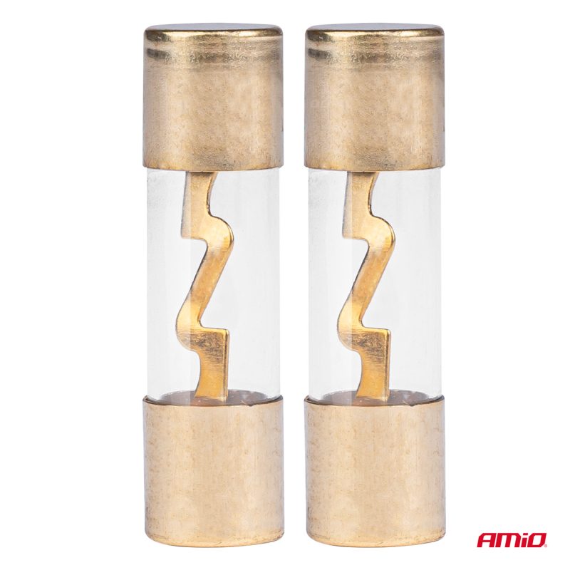Sklenené poistky AGU 50A AMIO-03486 – Obrázok 2