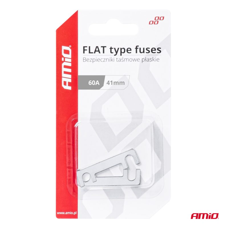 Ploché páskové poistky FLAT 41mm 60A AMIO-03492 – Obrázok 3