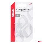 Ploché páskové poistky FLAT HSB 42mm 175A AMIO-03505 – Obrázok 3