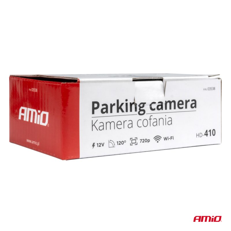Bezdrôtová WIFI cúvacia kamera HD-410 12v 720p AMIO-03538 – Obrázok 9