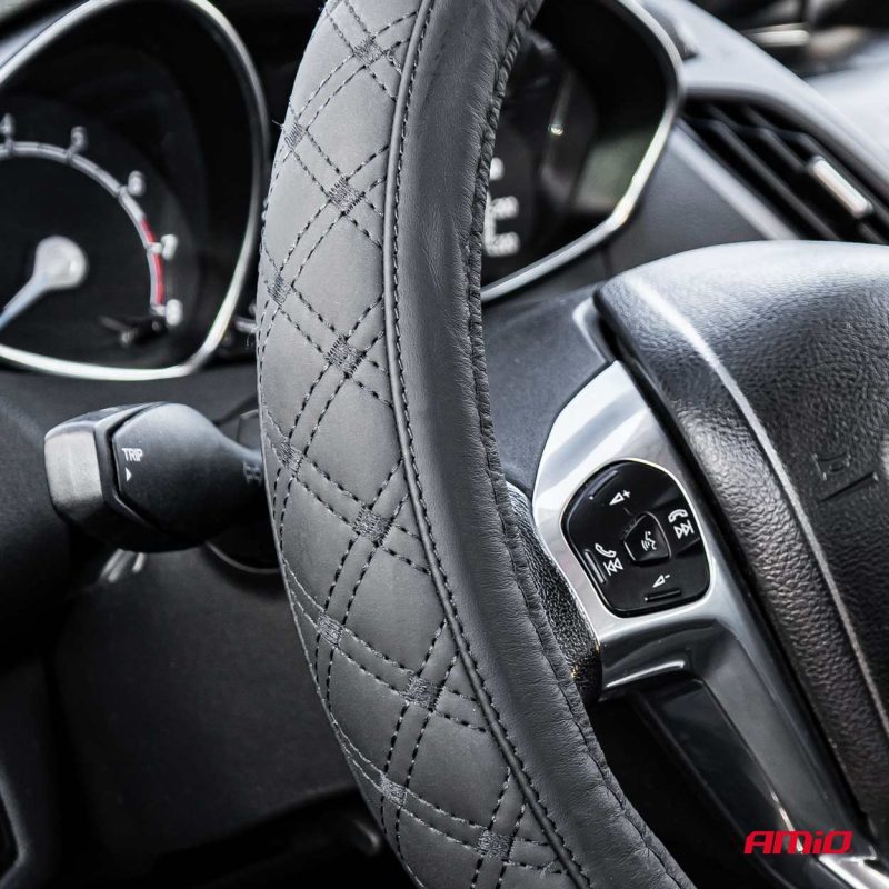 Poťah volantu Leather Series SWC-51-L (39-41cm) – Obrázok 4