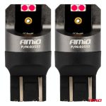 LED žiarovky CANBUS PRO series 7443 W21/5W 4x3030 SMD Red 12/24V AMIO-03592 – Obrázok 2