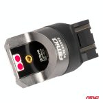 LED žiarovky CANBUS PRO series 7443 W21/5W 4x3030 SMD Red 12/24V AMIO-03592 – Obrázok 3