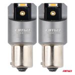LED žiarovky FULL CANBUS PRO PY21W 2x1860 SMD amber 12V 24V AMIO-03594 – Obrázok 2
