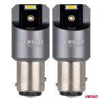 LED žiarovky FULL CANBUS PRO BAY15D P21/5W 2x1860SMD biele 12V 24V AMIO-03595 – Obrázok 2