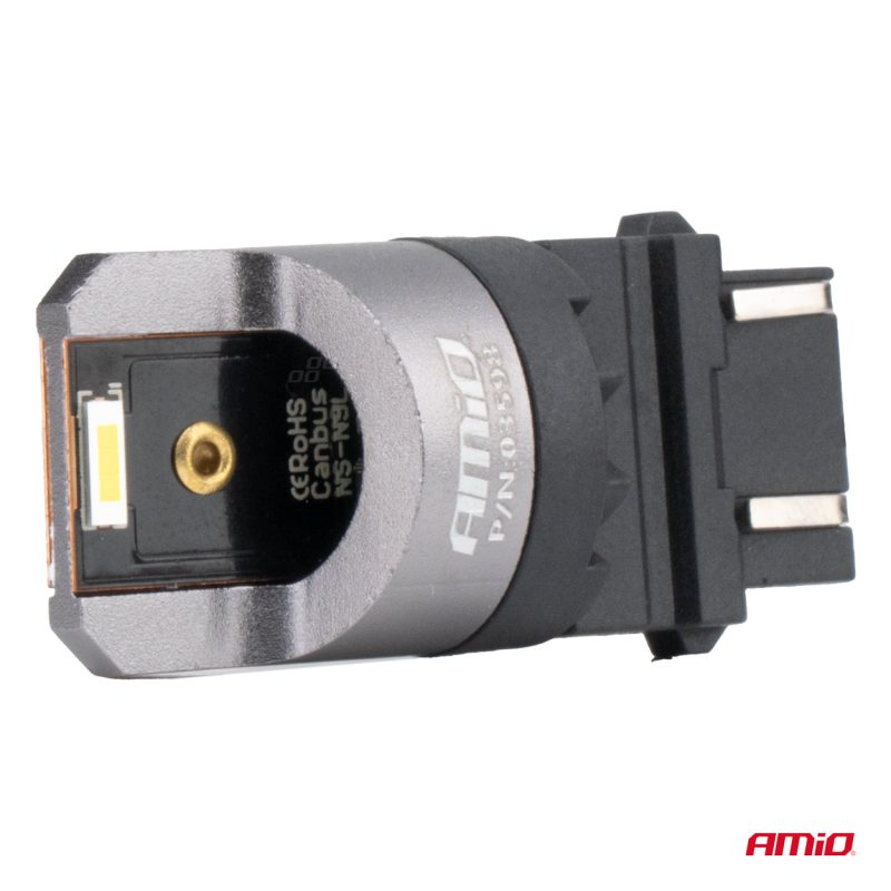 LED žiarovky FULL CANBUS PRO P27/7W 2x3157 SMD biele 12V 24V AMIO-03598 – Obrázok 3