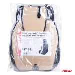 Podložka na sedadlo s opierkou hlavy a bedier AMIO-03649 – Obrázok 12