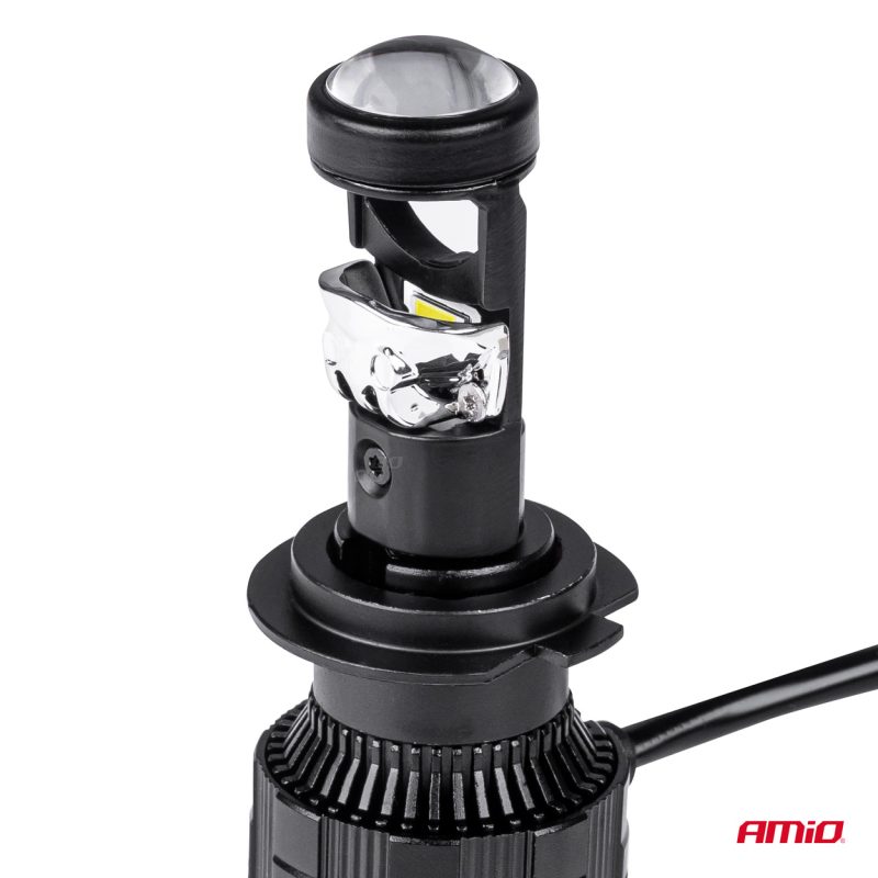 LED žiarovky hlavného svietenia H7 PL Lens séria AMiO-03668 – Obrázok 4