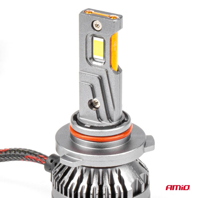 LED žiarovky hlavného svietenia HB3 9005/HIR1 9011/H10 HP séria Full Canbus AMiO-03678 – Obrázok 2
