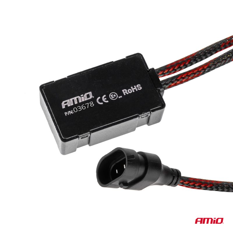 LED žiarovky hlavného svietenia HB3 9005/HIR1 9011/H10 HP séria Full Canbus AMiO-03678 – Obrázok 7