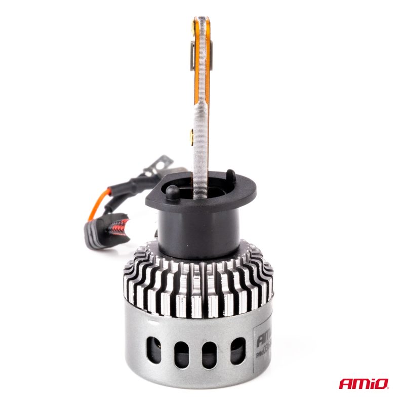 LED žiarovky hlavného svietenia K3 H1 12V 6000K canbus AMIO-03680 – Obrázok 2