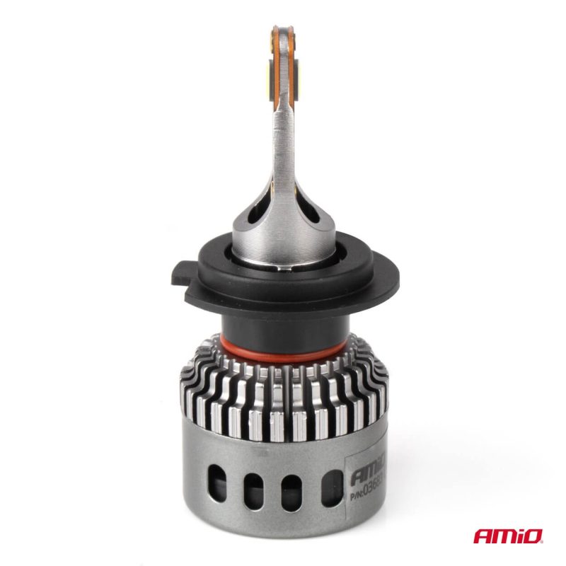 LED žiarovky hlavného svietenia K3 H7 12V 6000K canbus AMIO-03683 – Obrázok 2
