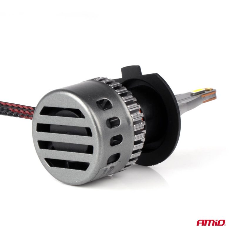 LED žiarovky hlavného svietenia K3 H7 12V 6000K canbus AMIO-03683 – Obrázok 4
