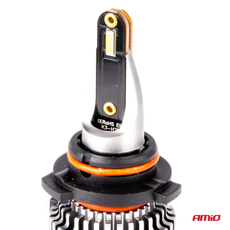 LED žiarovky hlavného svietenia K3 HB3/HIR1 9011/H10 12V 6000K canbus AMIO-03687 – Obrázok 3